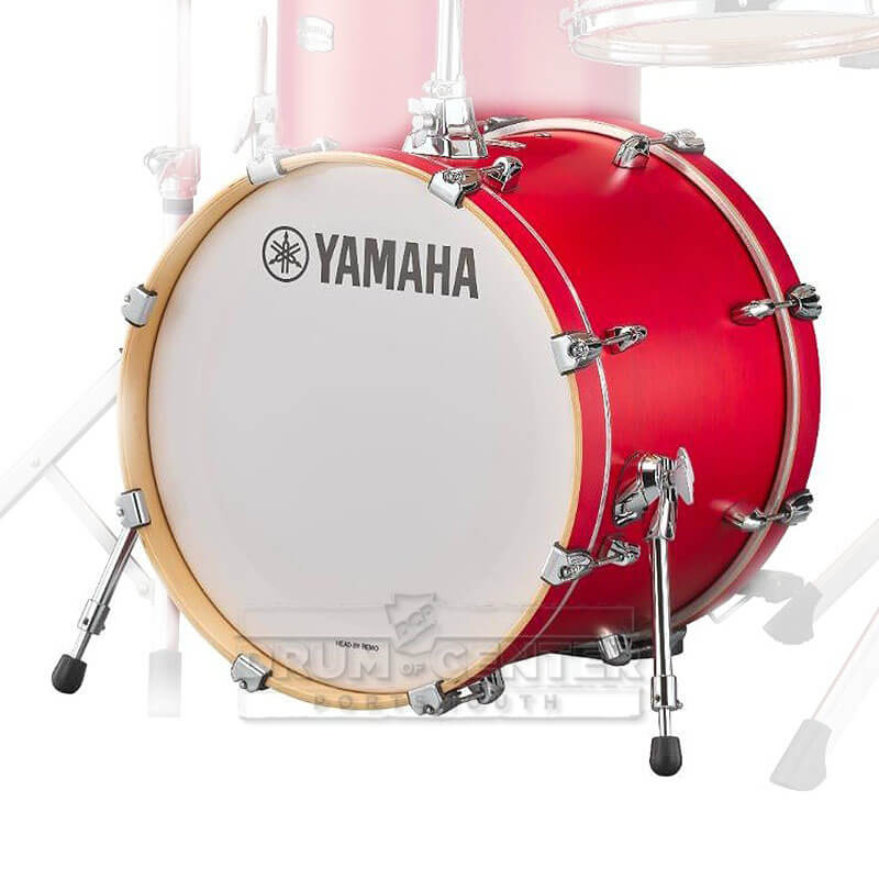 Yamaha Tour Custom Maple Bass Drum 18x14 Candy Apple Satin - Drum Center Of Portsmouth