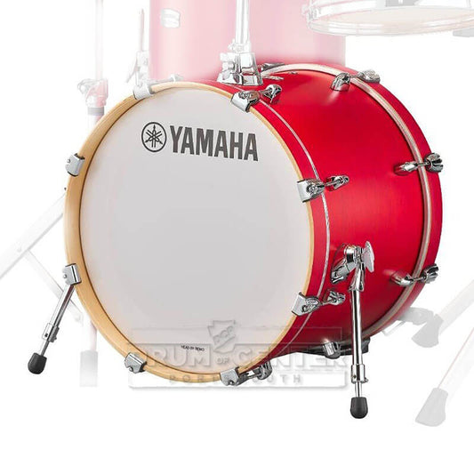Yamaha Tour Custom Maple Bass Drum 18x14 Candy Apple Satin - Drum Center Of Portsmouth
