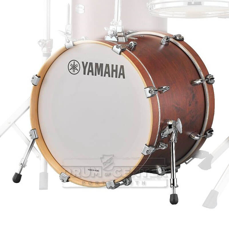 Yamaha Tour Custom Maple Bass Drum 18x14 Chocolate Satin - Drum Center Of Portsmouth