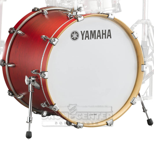 Yamaha Tour Custom Maple Bass Drum 22x16 Candy Apple Satin - Drum Center Of Portsmouth