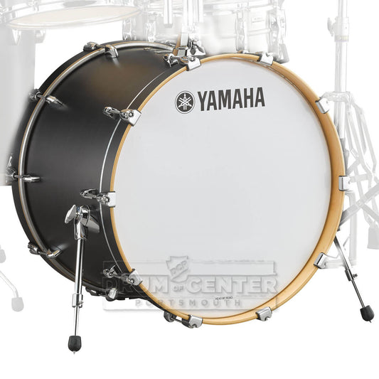 Yamaha Tour Custom Maple Bass Drum 20x15 Licorice Satin - Drum Center Of Portsmouth