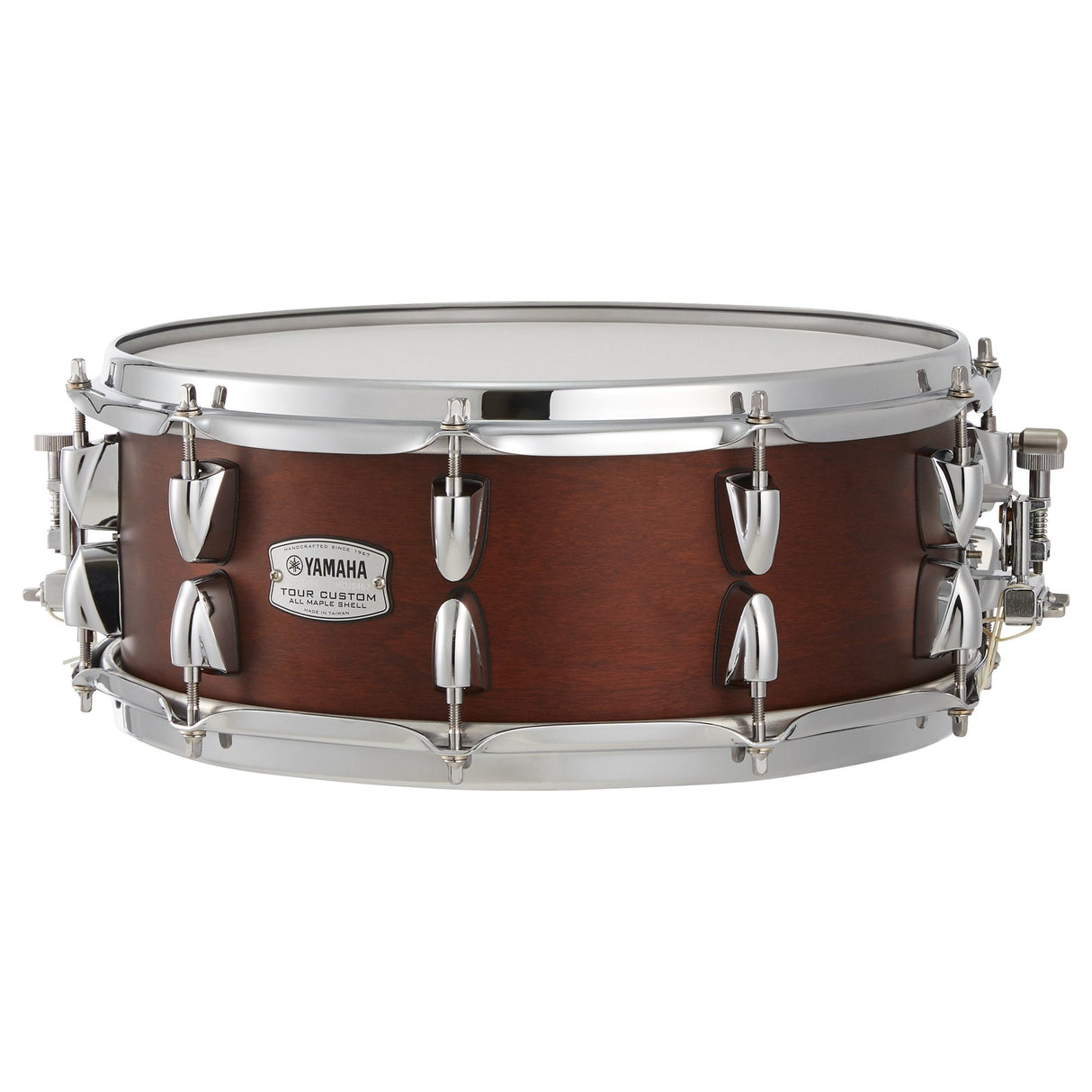 Yamaha Tour Custom Snare Drum 14x5.5 Chocolate Satin