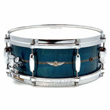 Tama Star Maple Snare Drum - 14x5.5 - Ocean Blue Curly Maple