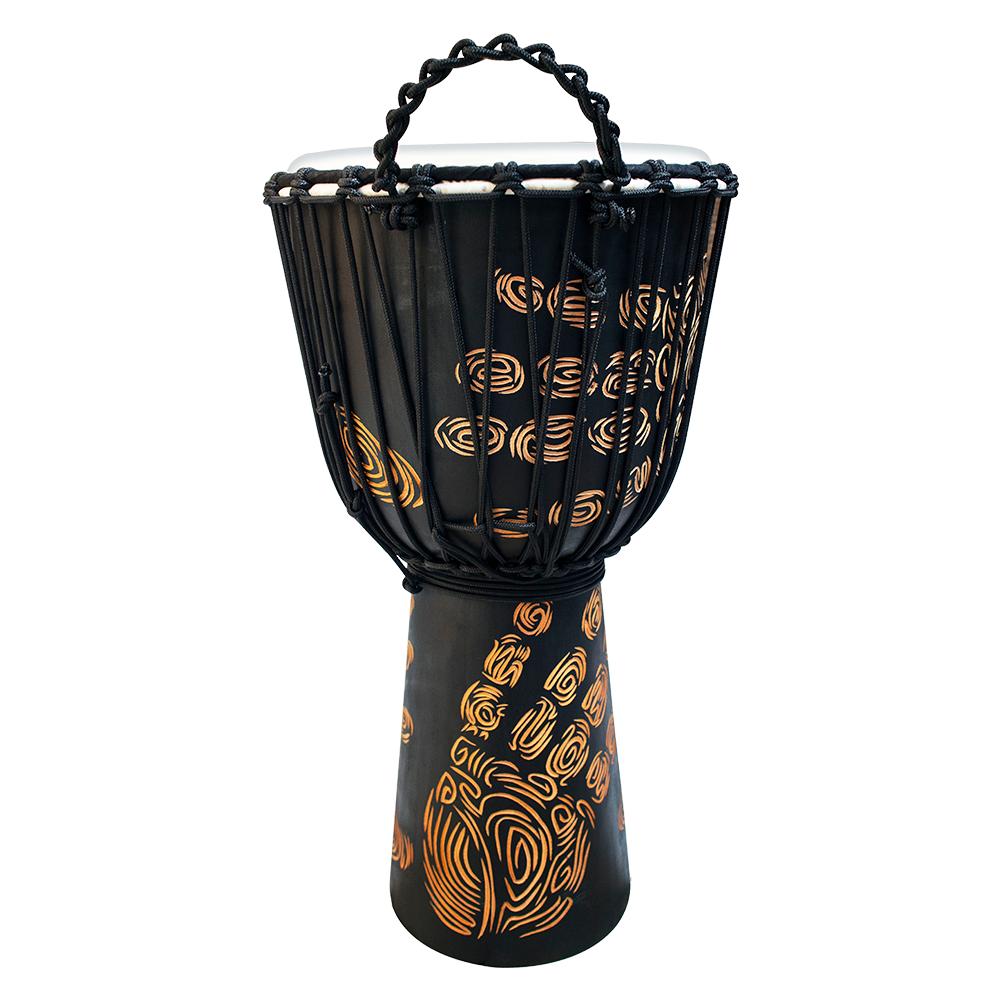 Toca Street Carved Djembe 8" Hand Print - Drum Center Of Portsmouth