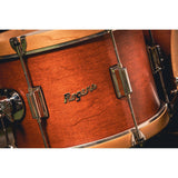 Rogers Tower Wood Hoop 3pc Drum Set Satin Red Mahogany - Drum Center Of Portsmouth