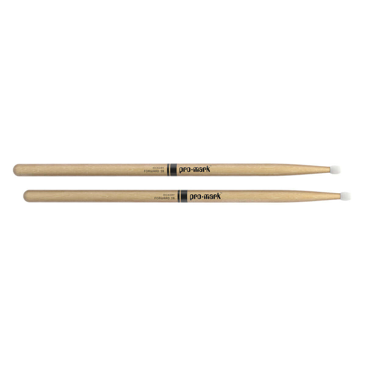 Promark Hickory 2B Nylon Tip Drumstick
