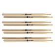 Promark Hickory 2B Wood Tip Drumstick - 4 Pair Bundle