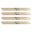 Promark Hickory 5B Wood Tip Drumstick - 4 Pair Bundle