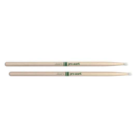 Promark Hickory 2B The Natural Nylon Tip Drumstick