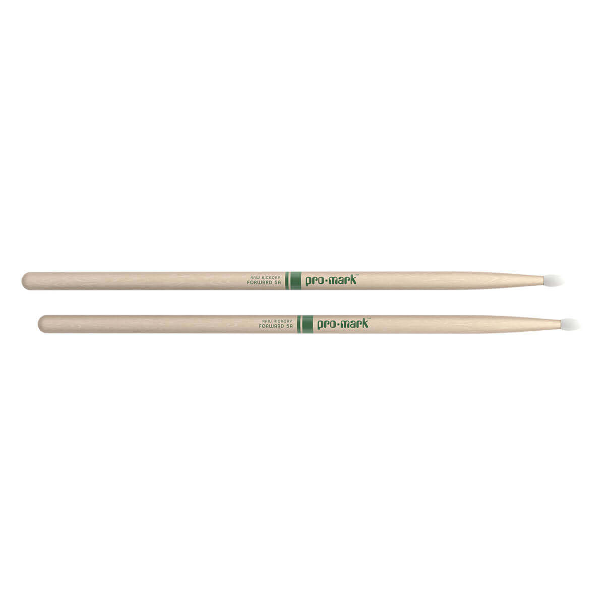 Promark Hickory 5A The Natural Nylon Tip Drum Stick