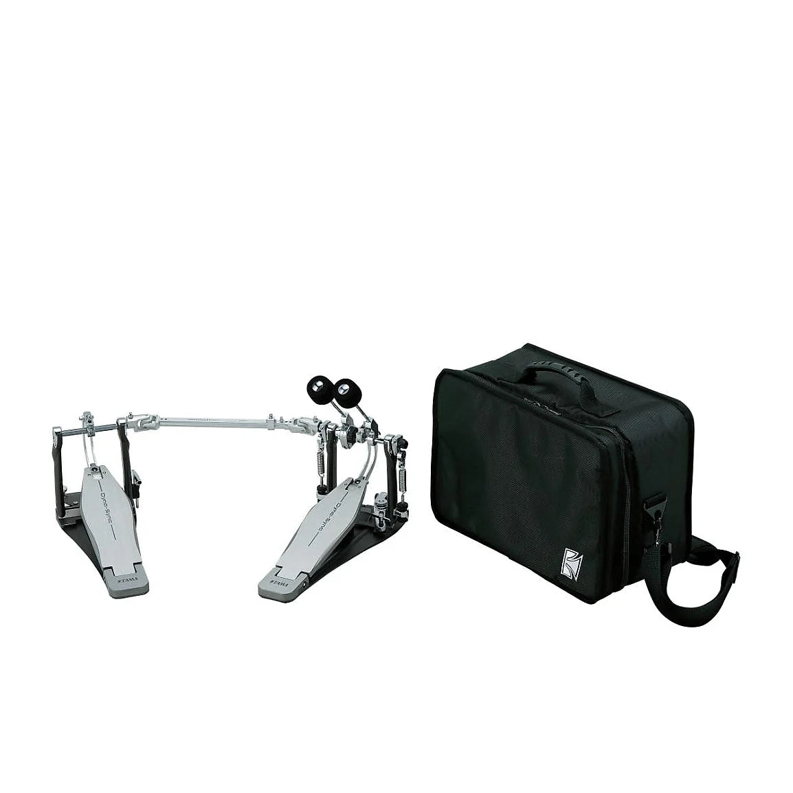 tama hpds1tw dyna-sync double pedal Tama HPDS1TWMR Dyna-Sync Twin Drum Pedal Mirror Rod Special Bundle Pac