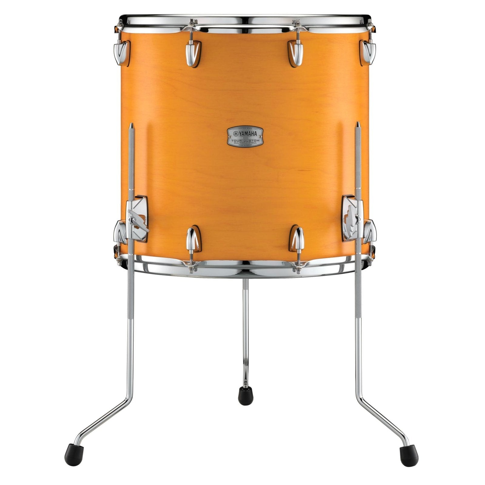 Yamaha Tour Custom Maple Floor Tom 16x15 Caramel Satin - Drum Center Of Portsmouth