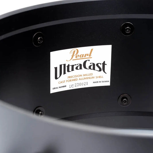 Pearl UltraCast 3mm Cast Aluminum Snare Drum 14x6.5 - Drum Center Of Portsmouth