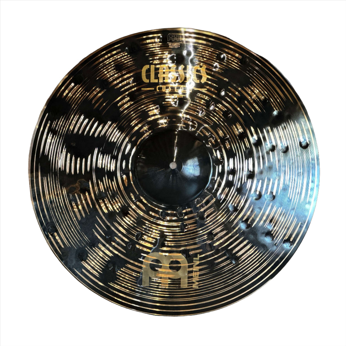 Used Meinl Classics Custom Dark Ride Cymbal 22" - Excellent - Drum Center Of Portsmouth