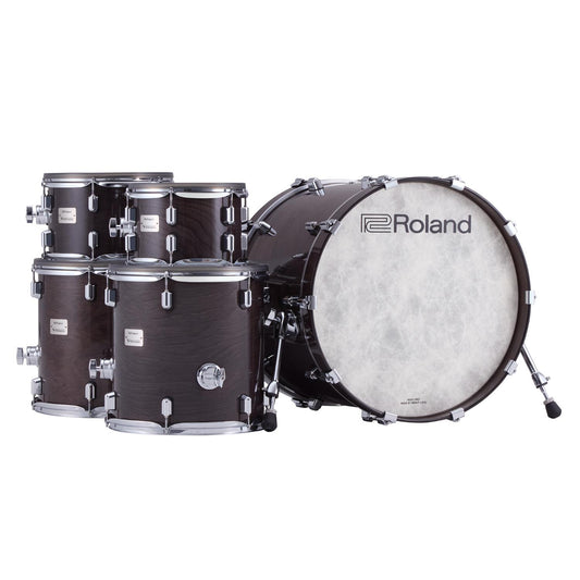 Roland VAD716 V-Drums Acoustic Design 716 Drum Set Gloss Ebony