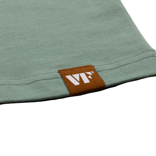 Vic Firth Limited Edition Woodgrain T-Shirt Sage, X-Large - Drum Center Of Portsmouth