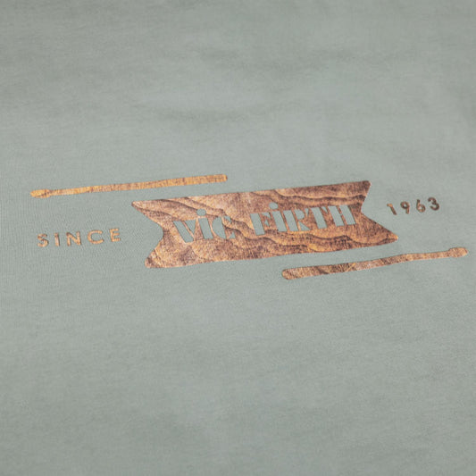 Vic Firth Limited Edition Woodgrain T-Shirt Sage, XX-Large - Drum Center Of Portsmouth