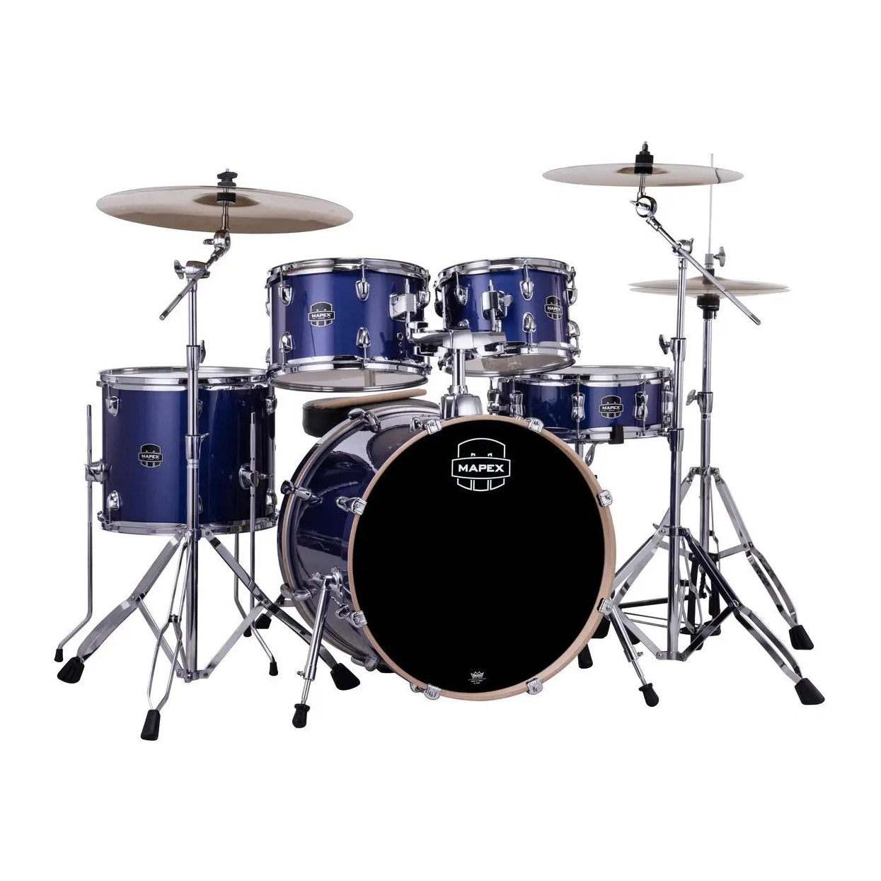 Mapex Venus 5pc Complete Drum Set w/20BD Blue Sky Sparkle