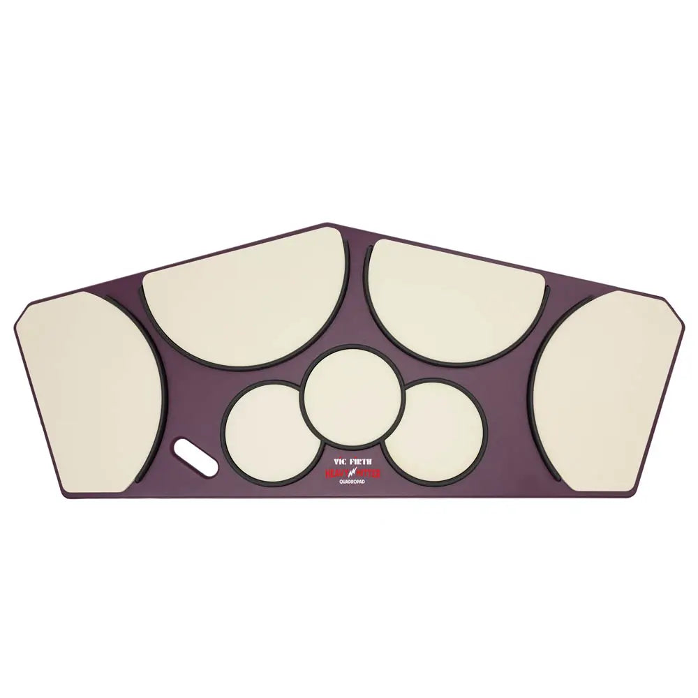 Vic Firth HHPQLR Heavy Hitter Quadropad Large w/Rims - Drum Center Of Portsmouth