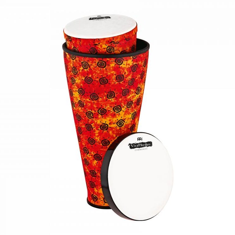 Meinl VivaRhythm Boom Series Set Pre-tuned Synthetic Head Series Stack Drum Set Sunshine Finish - Drum Center Of Portsmouth