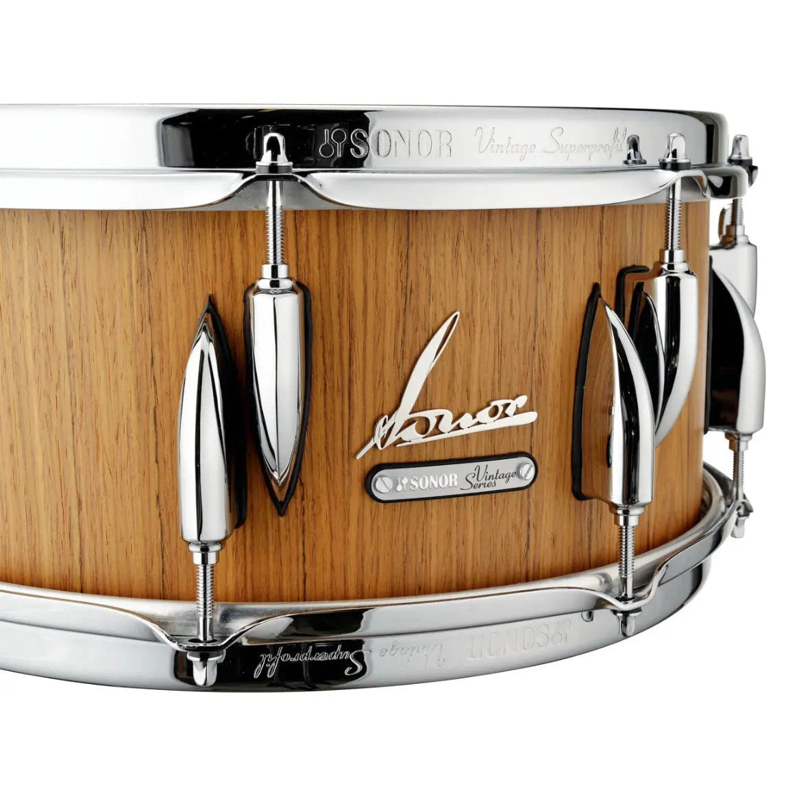 Sonor Vintage Snare Drum Teak Semi-Gloss 13x6 - Drum Center Of Portsmouth