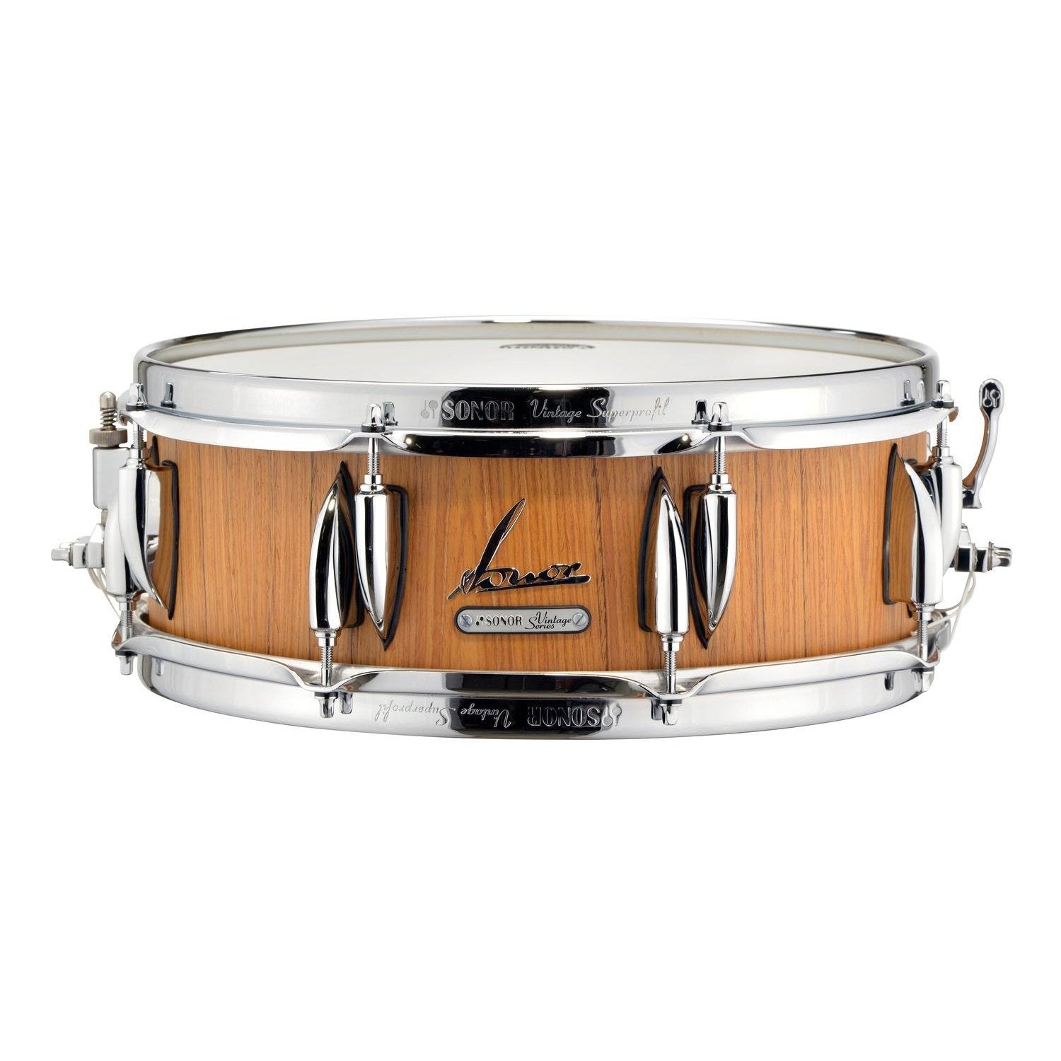 Sonor Vintage Snare Drum 14x5 Teak Semi-Gloss - Drum Center Of Portsmouth