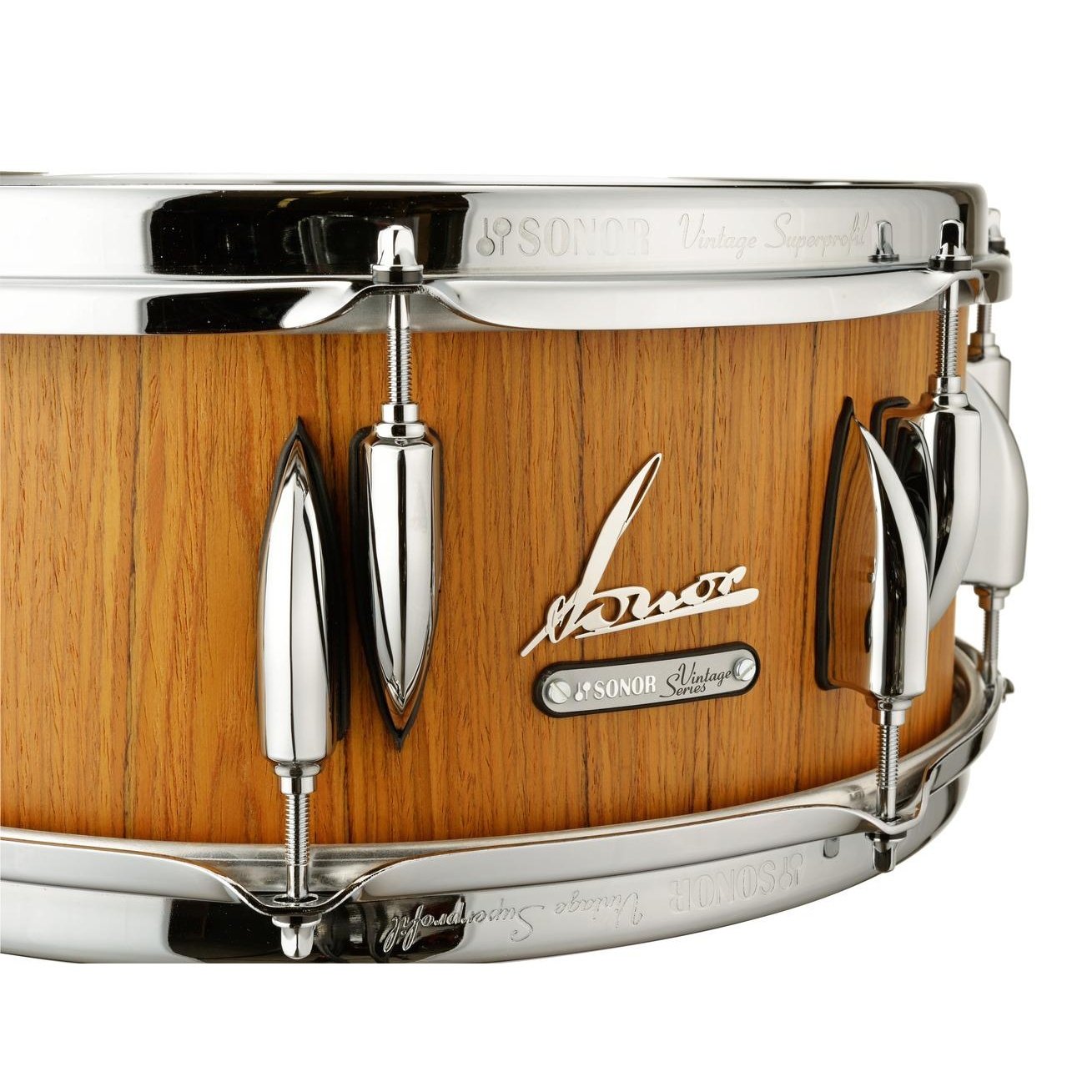 Sonor Vintage Snare Drum 14x5.75 Teak Semi-Gloss - Drum Center Of Portsmouth