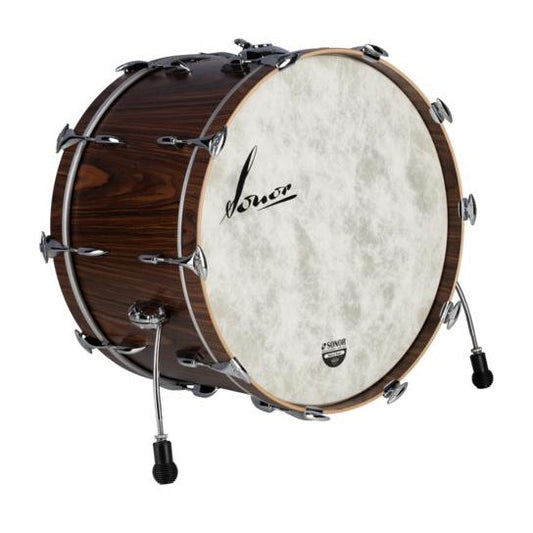 Sonor Vintage Bass Drum 24x14 (w/Mount) Rosewood Semi Gloss - Drum Center Of Portsmouth