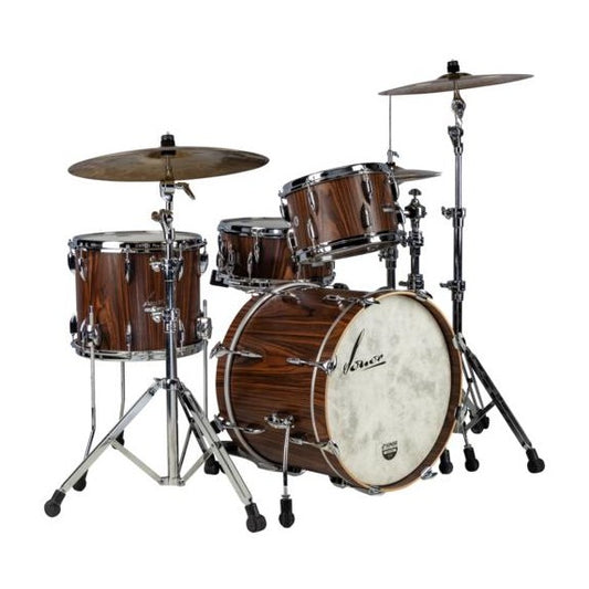 Sonor Vintage 3pc Drum Set w/No Tom Arm Rosewood Semi Gloss - Drum Center Of Portsmouth