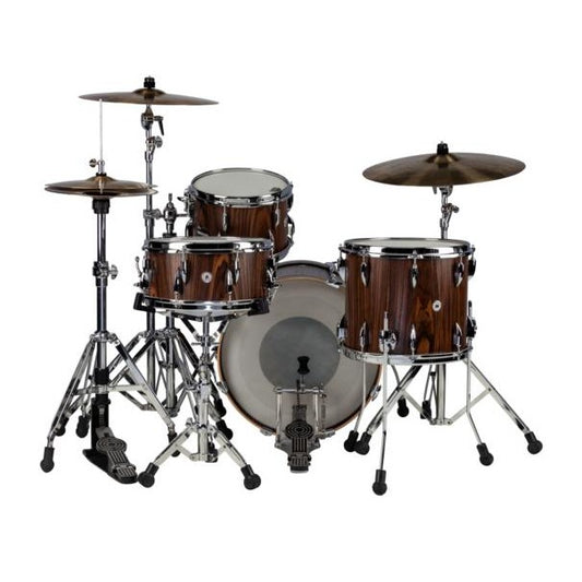 Sonor Vintage 3pc Drum Set w/No Tom Arm Rosewood Semi Gloss - Drum Center Of Portsmouth