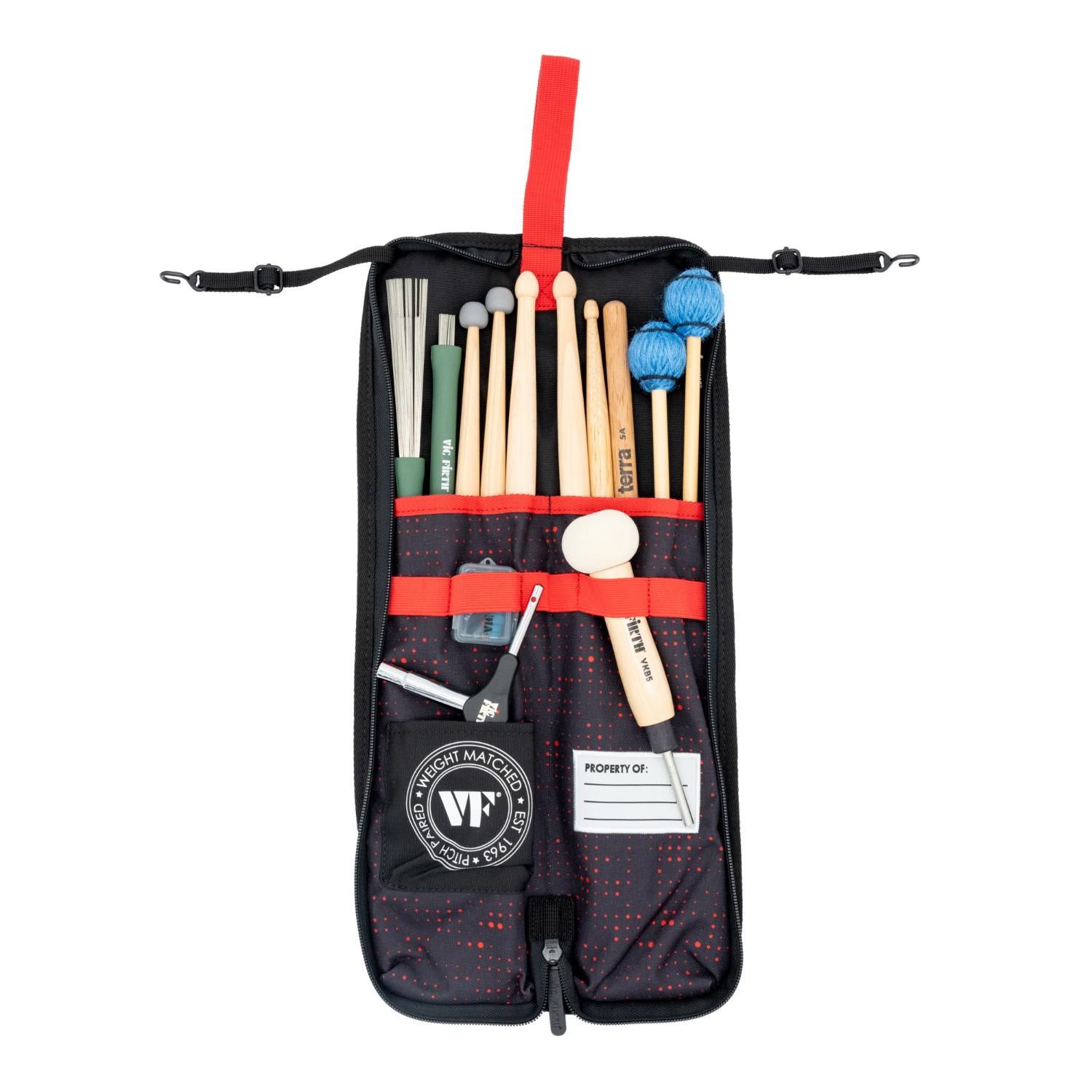 Vic Firth Essential Stick Bag Red Dot - Drum Center Of Portsmouth