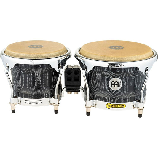 Meinl Woodcraft Bongos Vintage Black 7 & 8 1/2 - Drum Center Of Portsmouth