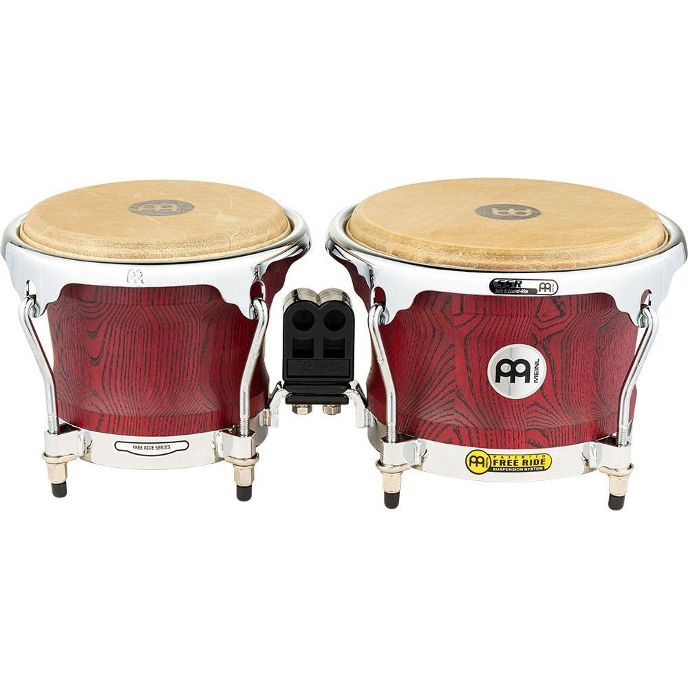 Meinl Woodcraft Bongos Vintage Vintage Red 7 & 8 1/2 - Drum Center Of Portsmouth