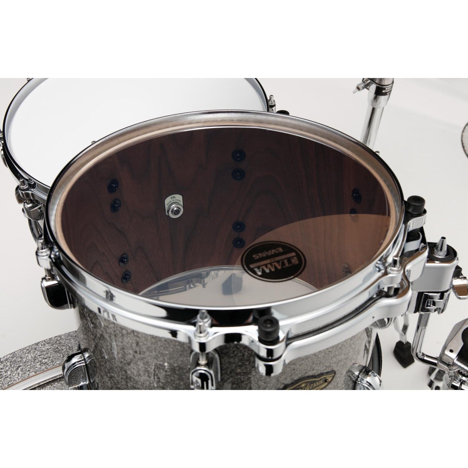 Tama Starclassic Walnut/Birch 3pc Drum Set Smoked Silver Sparkle - Drum Center Of Portsmouth