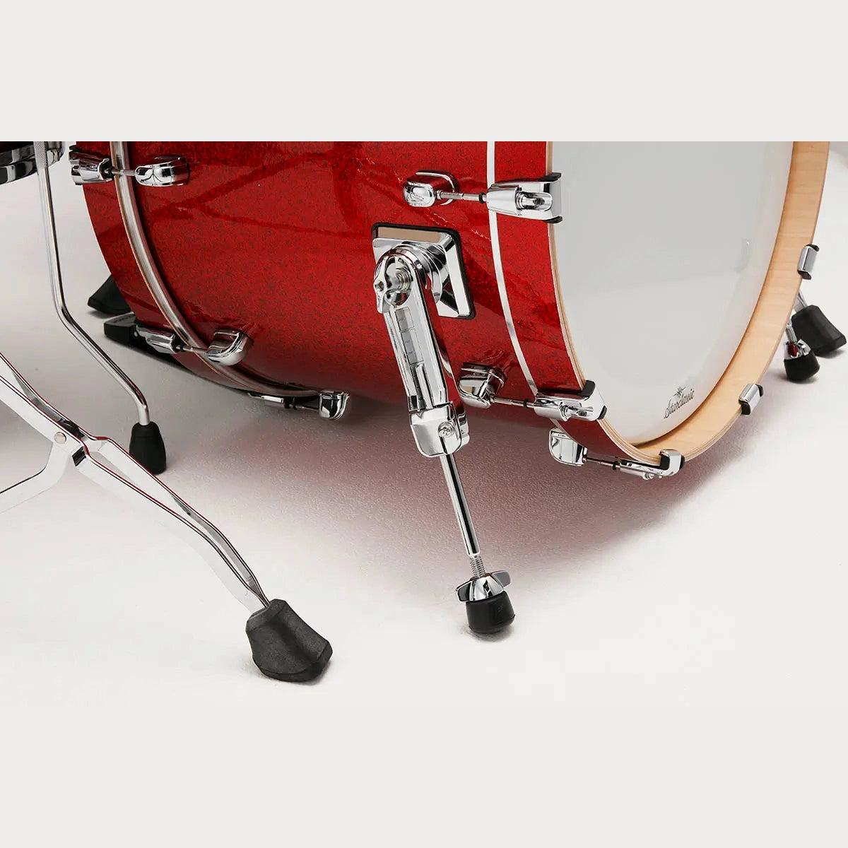 Tama Starclassic Walnut/Birch 4pc Drum Set Garnet Red Sparkle - Drum Center Of Portsmouth