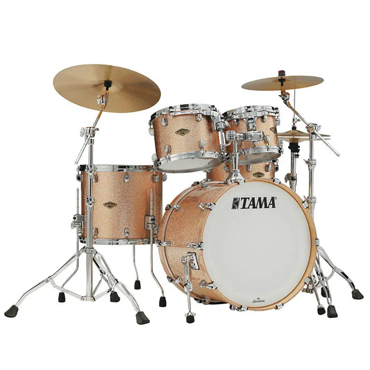 Tama Starclassic Walnut/Birch 4pc Drum Set Vintage Champagne Sparkle - Drum Center Of Portsmouth