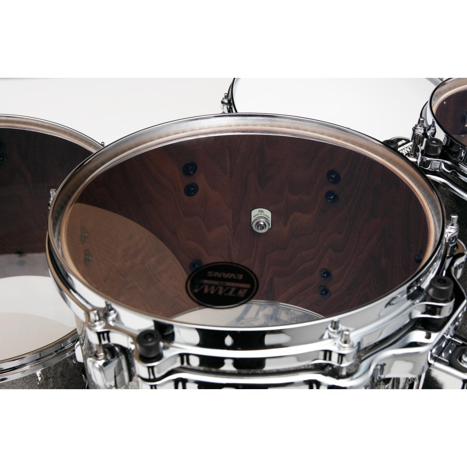 Tama Starclassic Walnut/Birch 5pc Drum Set Smoked Silver Sparkle - Drum Center Of Portsmouth