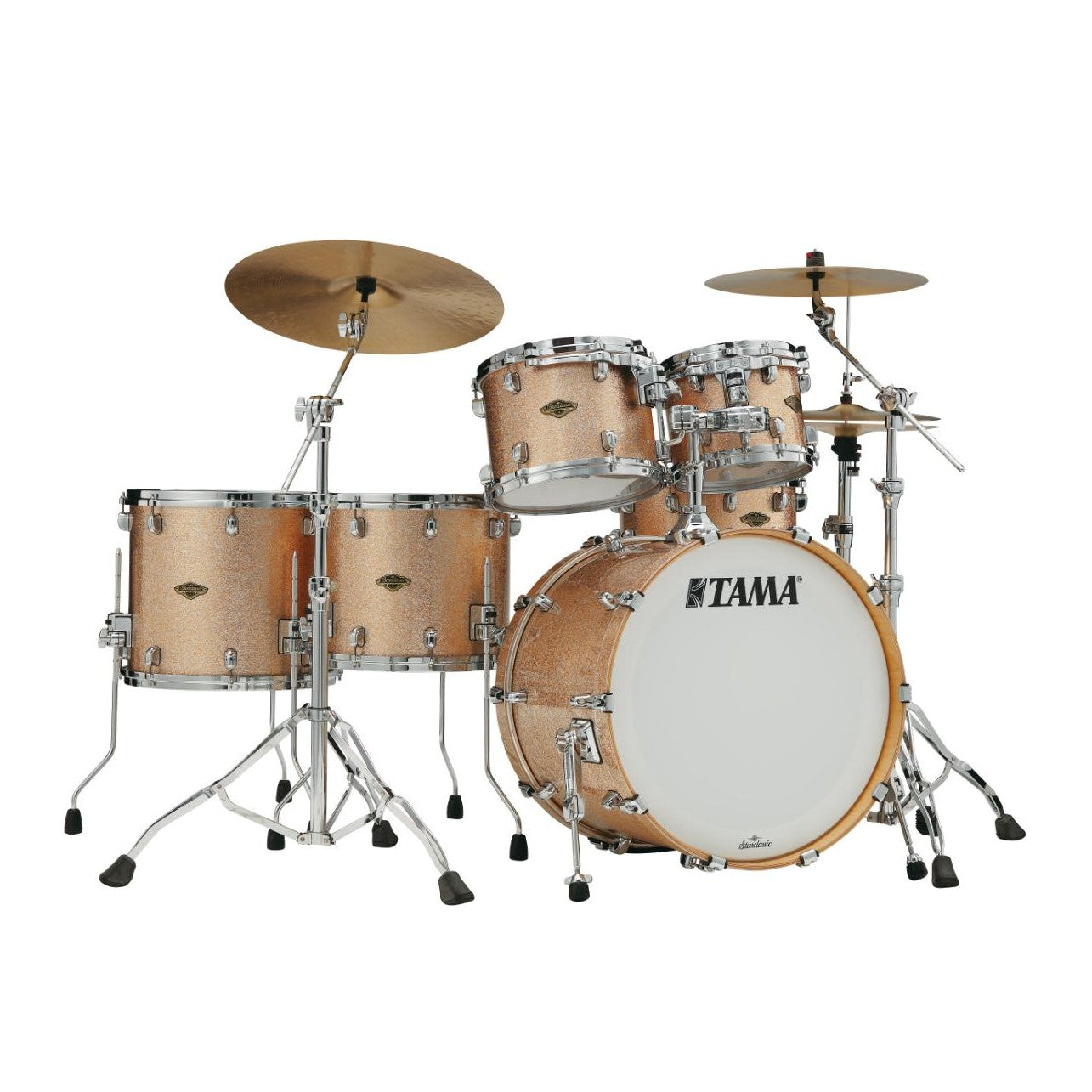 Tama Starclassic Walnut/Birch 5pc Drum Set Vintage Champagne Sparkle - Drum Center Of Portsmouth