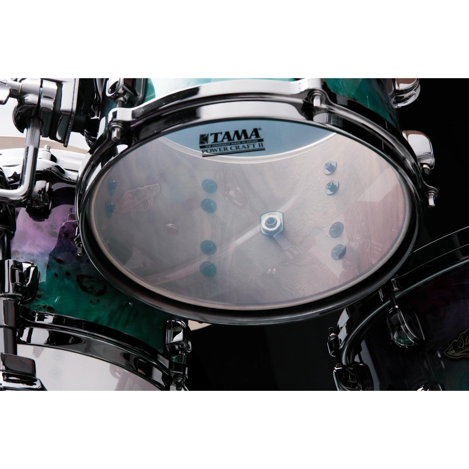 Tama Starclassic Walnut/Birch 5pc Drum Set w/22BD Nebula Mappa Burl Fade - Drum Center Of Portsmouth