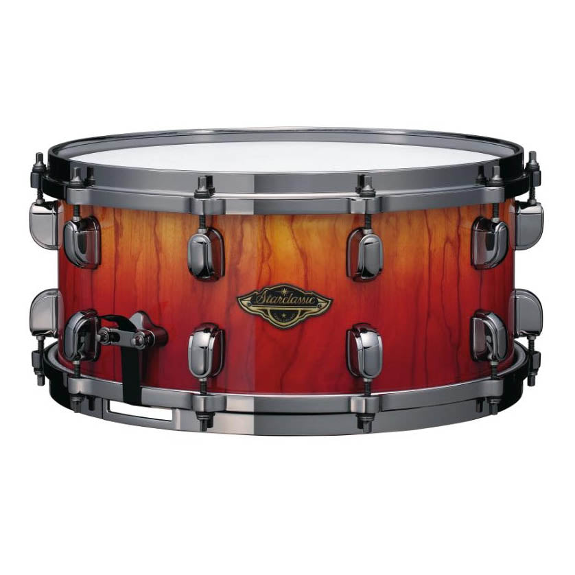 Tama Starclassic Walnut/Birch Snare Drum 14x6.5 Vermillion Bosse Fonce Fade - Drum Center Of Portsmouth