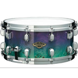 EMBARGOED - ENABLE AUG 28 @ 12AM - Tama Starclassic Walnut/Birch Snare Drum 14x6.5 Nebula Mappa Burl Fade - Drum Center Of Portsmouth