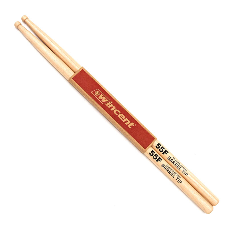 Wincent 55F Precision Hickory Drumsticks - Round Tip - Drum Center Of Portsmouth