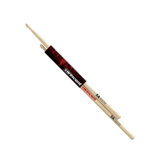 Wincent 5A Precision Hickory Drumsticks - Round Tip - Drum Center Of Portsmouth