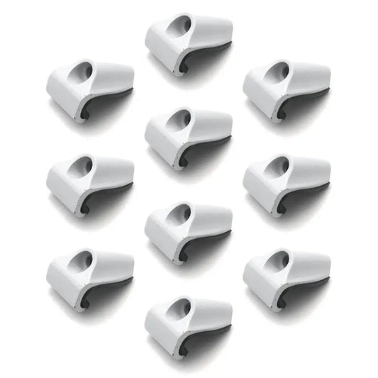 Crush Bass Drum Claw 10-Pack, White - Drum Center Of Portsmouth