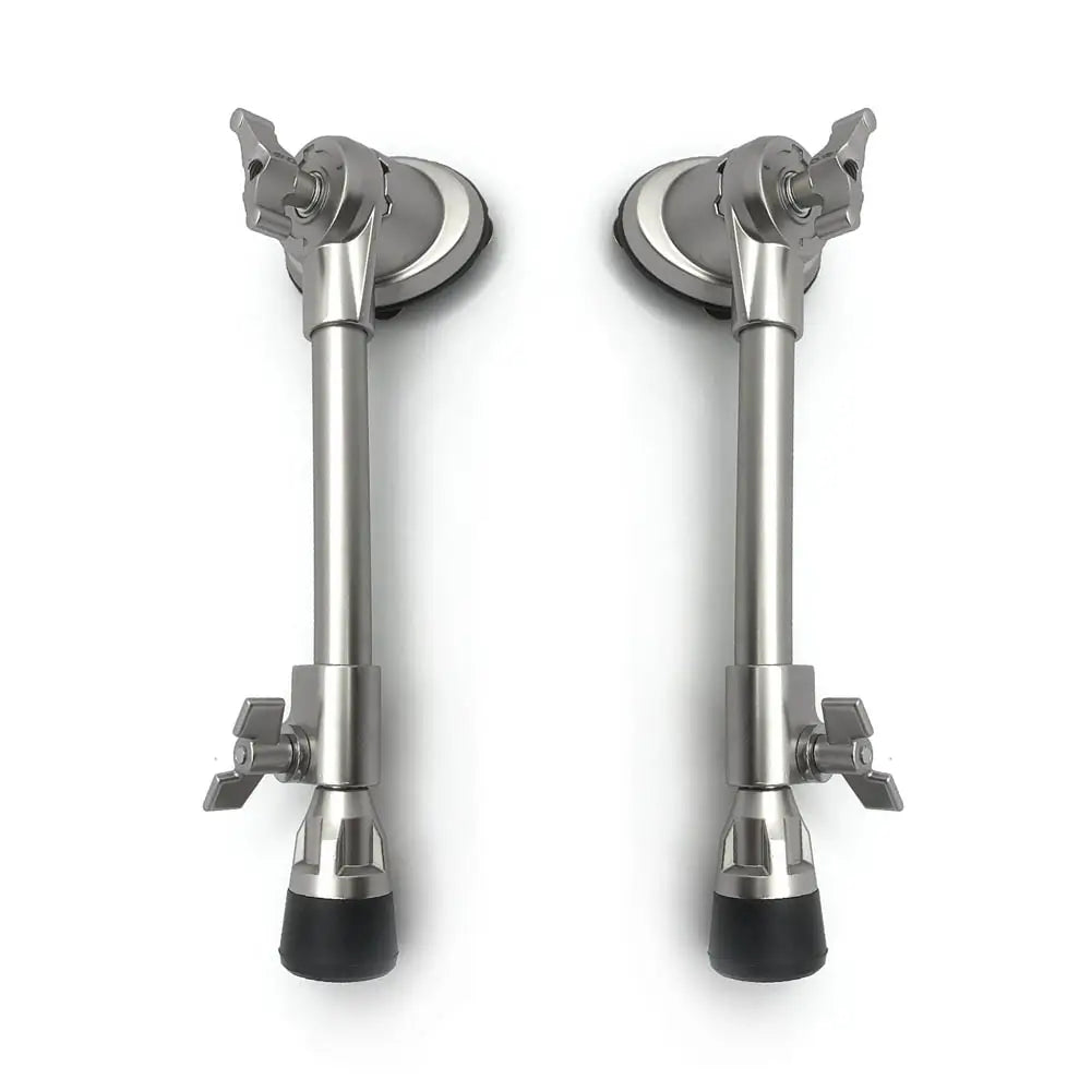 Crush Bass Drum Spur Set, Satin Chrome - Drum Center Of Portsmouth