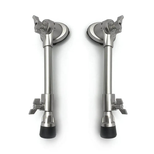 Crush Bass Drum Spur Set, Satin Chrome - Drum Center Of Portsmouth