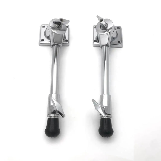 Crush Bass Drum Spur Set, Lightweight, Chrome - Drum Center Of Portsmouth