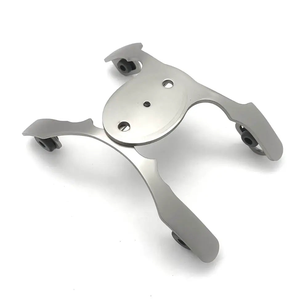 Crush X-Mount Tom Suspension Mount 8x6, Satin Chrome (w/o Bracket) - Drum Center Of Portsmouth