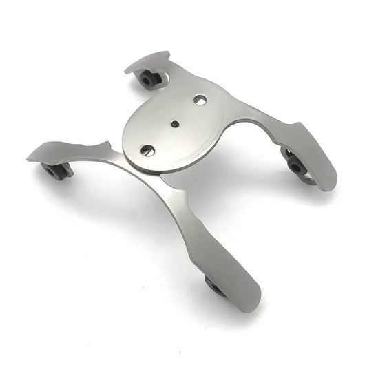 Crush X-Mount Tom Suspension Mount 8x6, Satin Chrome (w/o Bracket) - Drum Center Of Portsmouth
