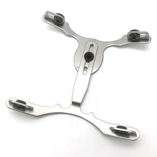 Crush X-Mount Tom Suspension Mount 13x9, Satin Chrome (w/o Bracket) - Drum Center Of Portsmouth